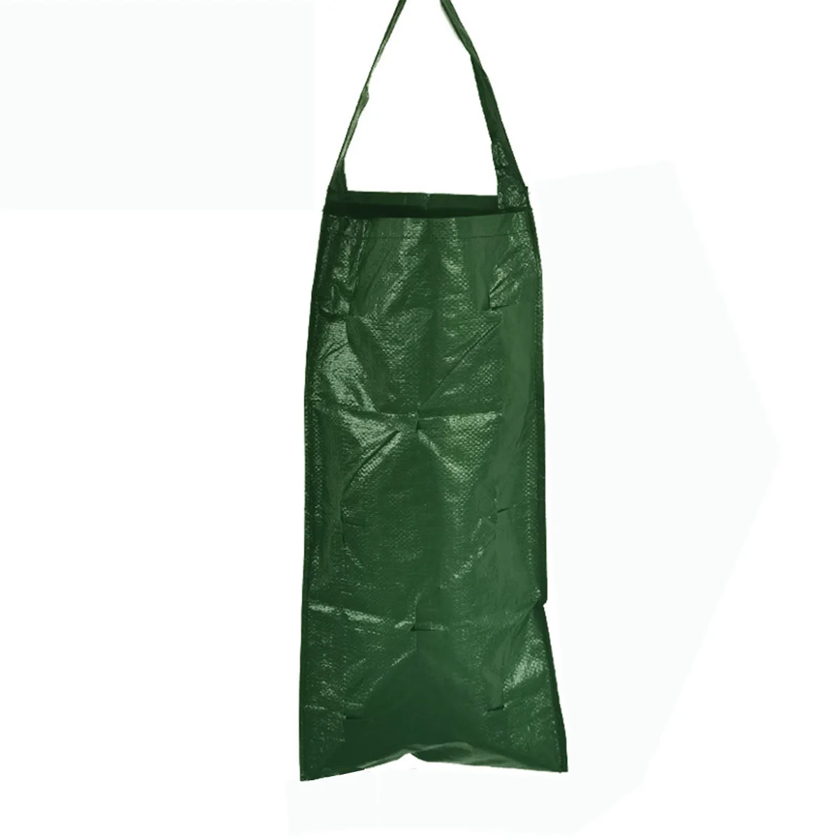 4 Pockets Hanging Planting Bag Wall Hanging Planting Pocket Bag for Strawberry Hanging Planting Grow Bags