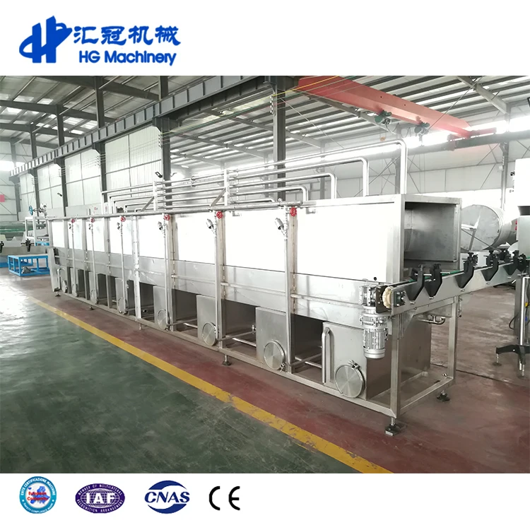China Factory Tunnel Pasteurizer Cans For Can Small Tunnel Pasteurizer
