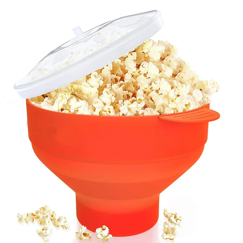 
Microwave Hot Air Popcorn drop Shipping wholesale hot selling BPA Free Silicone popcorn Popper 