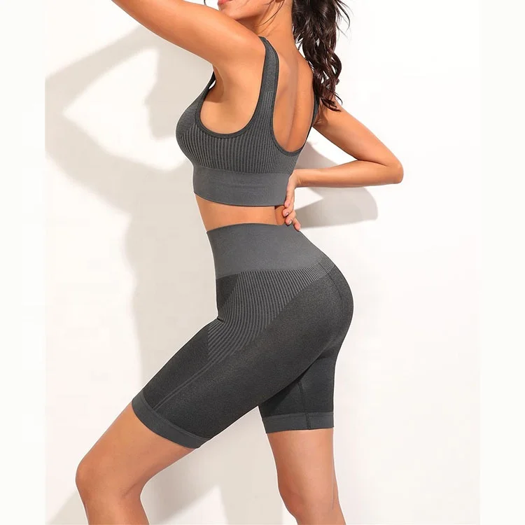 Private Label High Waisted Yoga Pants Oem Sportswear Seamless Fabric Gym Wear Women Yoga Sets Fitness & Yoga Wear Sports Sets