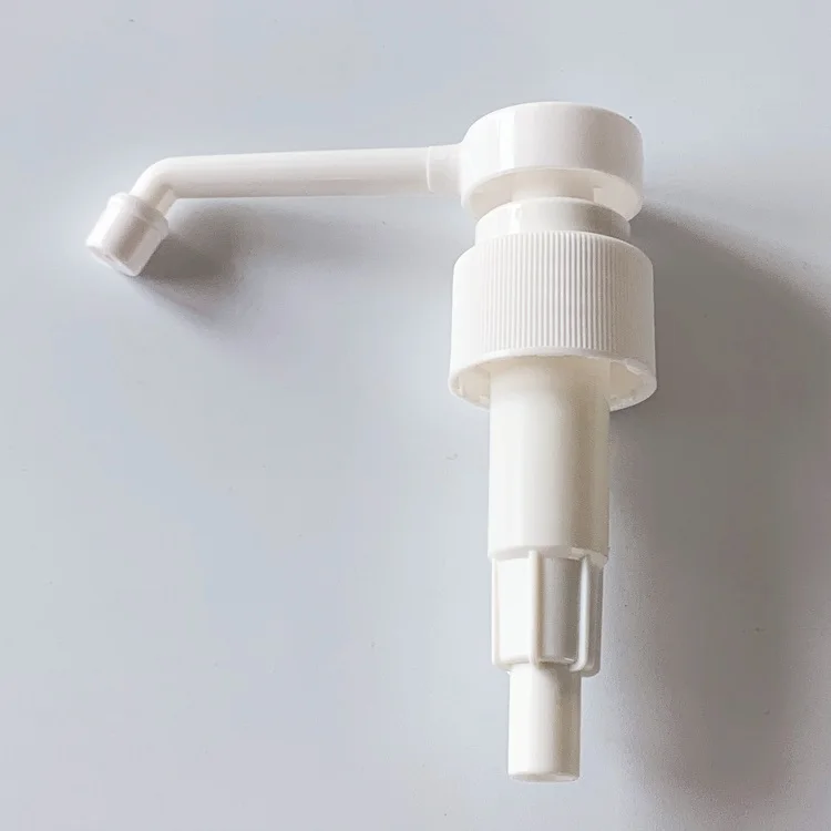 28/410 33/410 white long nozzle fine mist sprayer lotion pump spout spray pump for plastic bottles