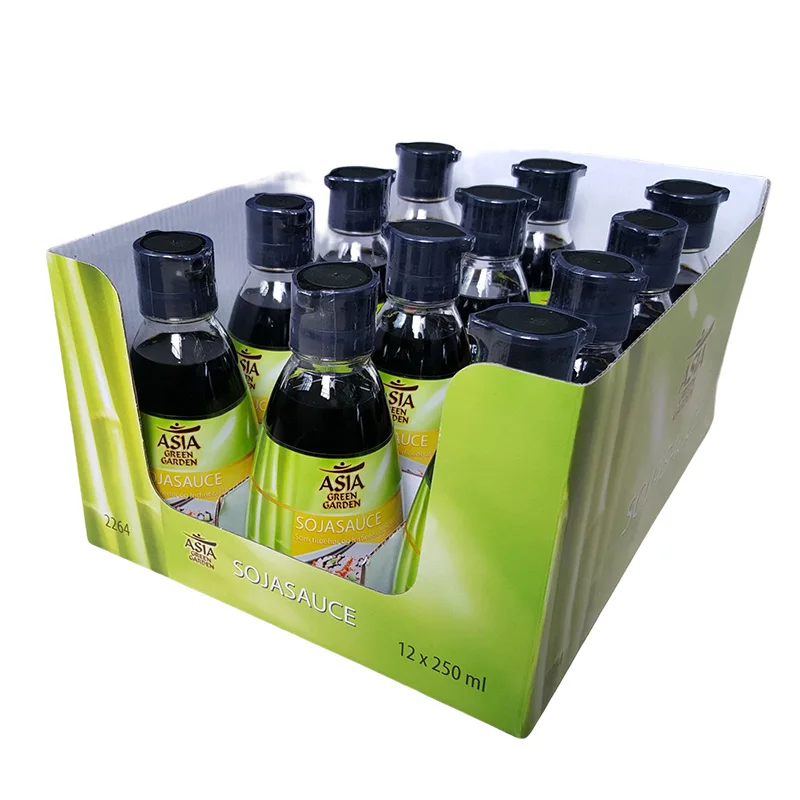 High quality good healthy organic small bottle picnic seasoning chinese vegetarian thick soy sauce