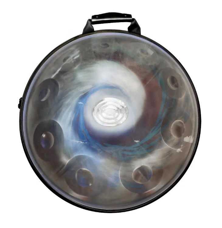 
AS TEMAN HANDPAN transparent handpan drum bag suitable for 22 inches with Built-in memory soft 