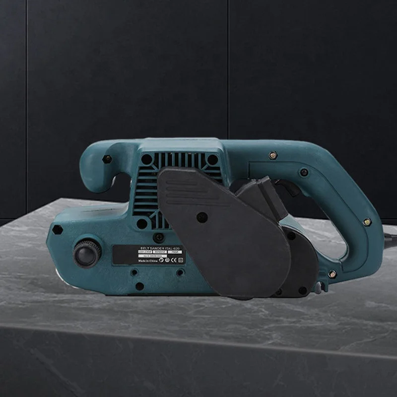 NEOBRISKEN Industrial electric belt sander Portable small sander household table tank belt sander Flat polishing machine