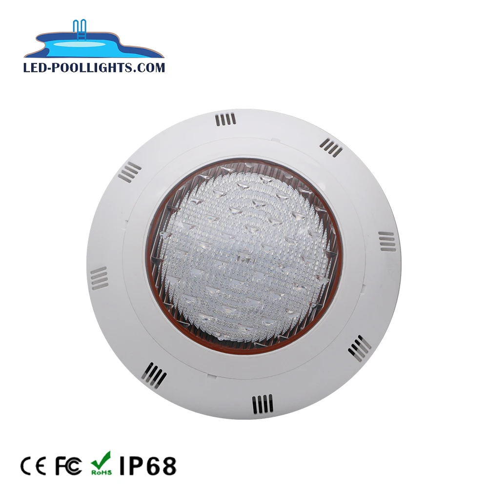 Classics Surface Mounted Light Resin Filled RGB 12V Swimming Pool Lights IP68 LED Surface Mounted Underwater light