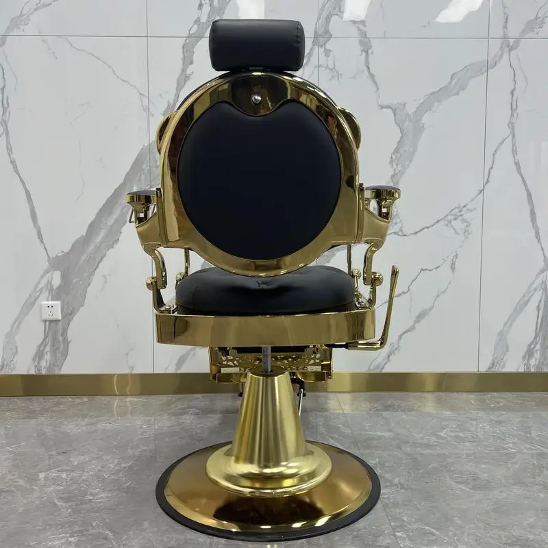 Hot Sale Vintage Beauty Salon Furniture Luxury Royal Chair Antique Barber Shop Chair