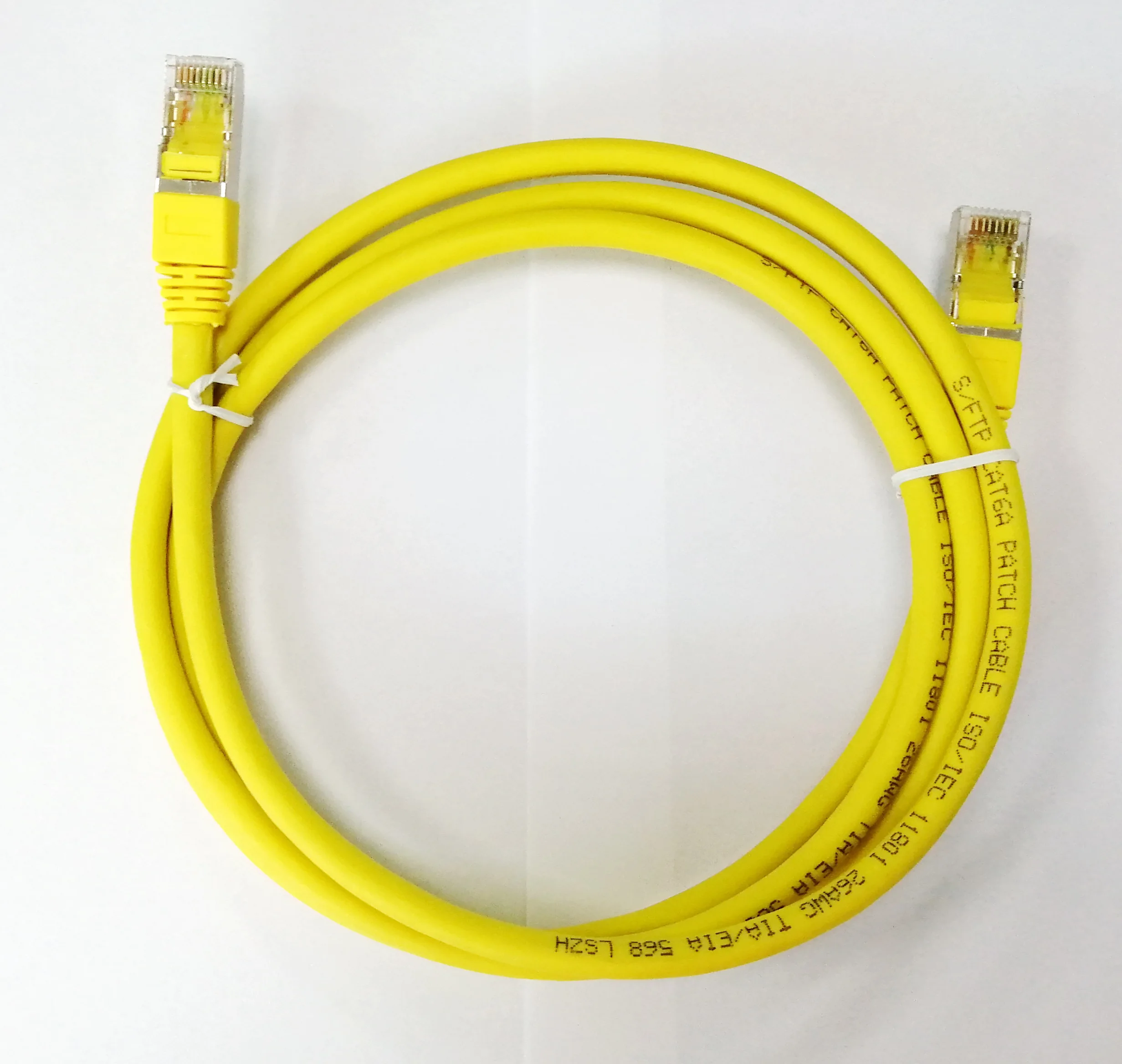 SFTP Cat6A  Cat7 Patch Cord RJ45 24AWG 26AWG Bare Copper PVC LSZH 1M 2M 3M 5M 10M Patchlead