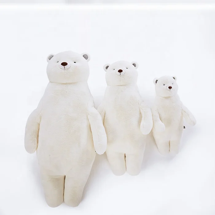 Wholesale giant furry bear plush hold pillow stuffed large teddy bear toy