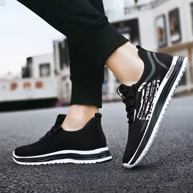 KUNTAI walking style shoes men light breathable new design soft soles low price sports running sneakers for boys