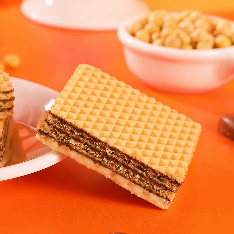 Mangehuafu Manufacturers Cookies Chocolate flavor Wafers Biscuits delicious Healthy Food Wholesale