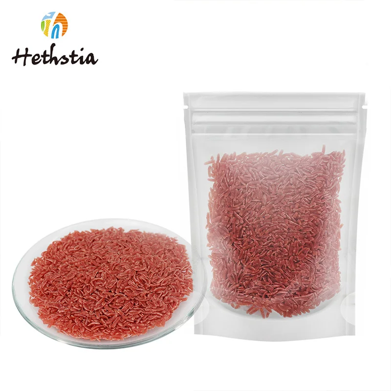 China Low Carb Low Fat Sugar Free Halal Konjac Rice Ready To Eat Dried Konjac Red Rice