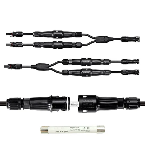 High quality IP68 PV4.0  Panel  Fuse  connector  1500VDC for solar system