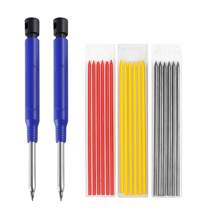 Деревообрабатывающий строительный архитектор, маркер для глубоких отверстий, карандаш для строительства, инструмент для маркировки 2,8 мм, механический плотницкий карандаш