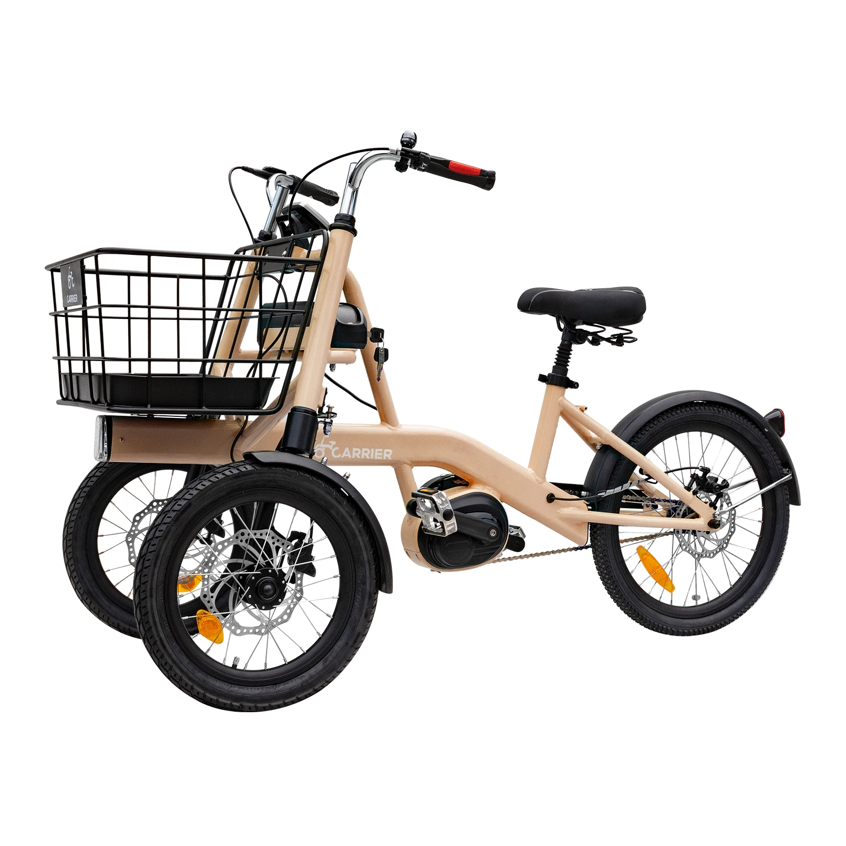 Electric tricycle cargo bicycle Tricycle long endurance multi-functional electric cargo bicycle