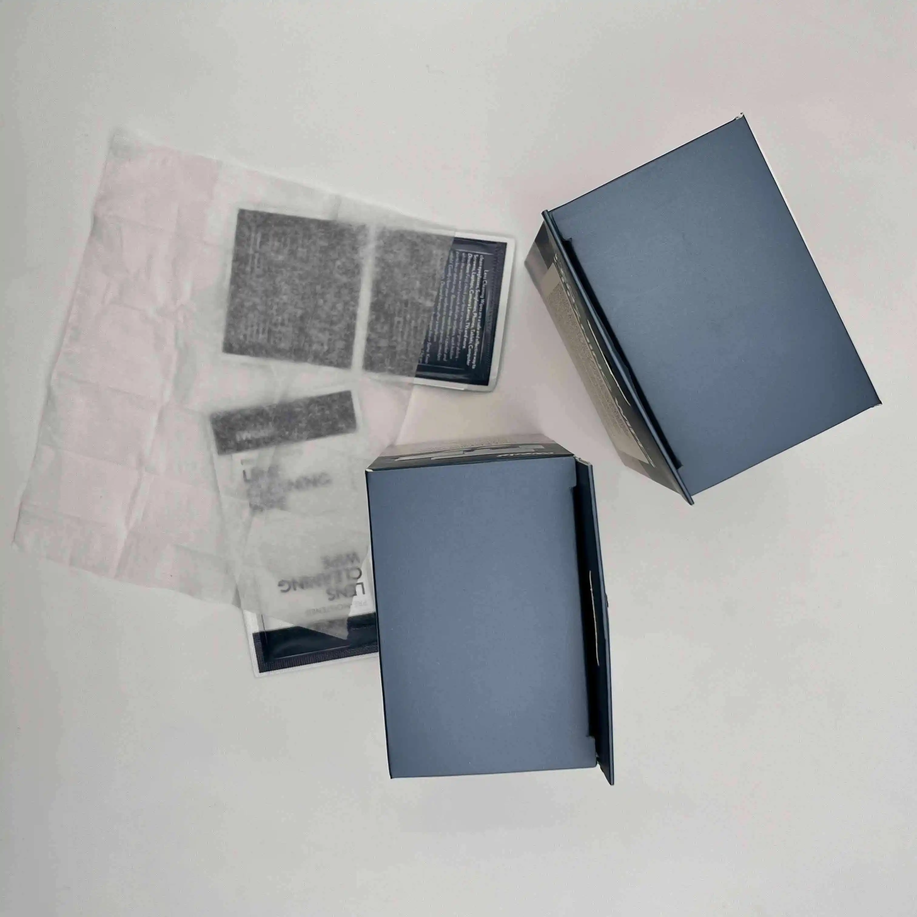 Hot Selling 50ct Glass Cleaning Anti Fog Optical Lens Cleaning Wipes For Phone Screen Dust Removal