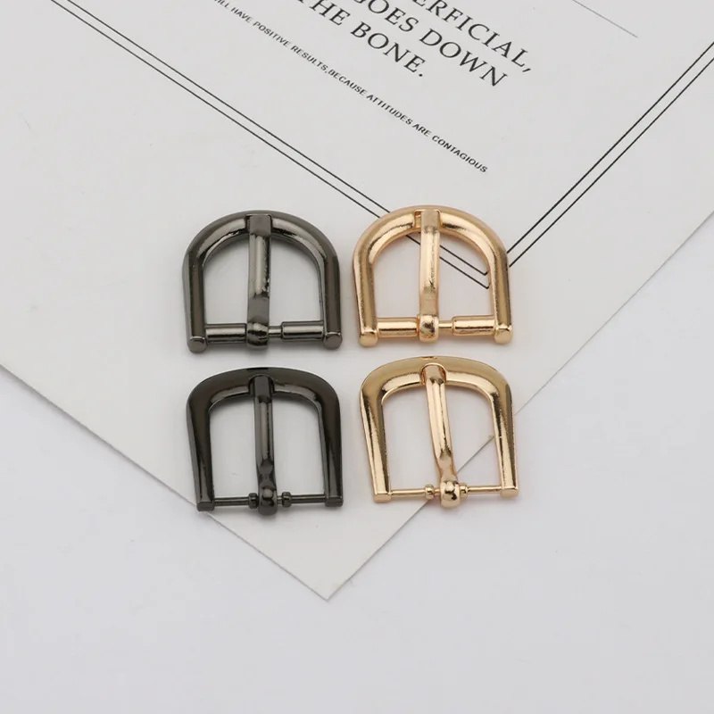 Alloy metal needle buckle watch strap pin buckle custom school bag backpack metal clip belt adjustable buckles for handbag shoes