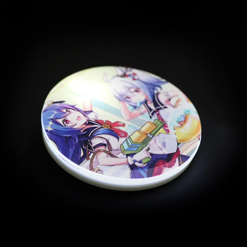 The latest design led flashing Frosted badge