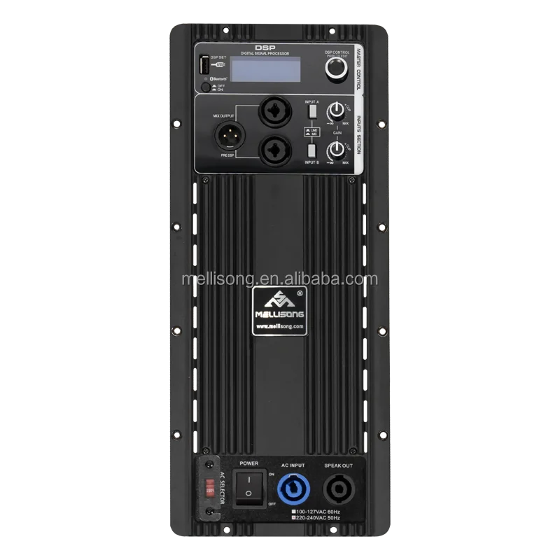 Professional High Power 1200W DSP Active Power Speaker Plate Amplifier Module Digital Audio for Subwoofer