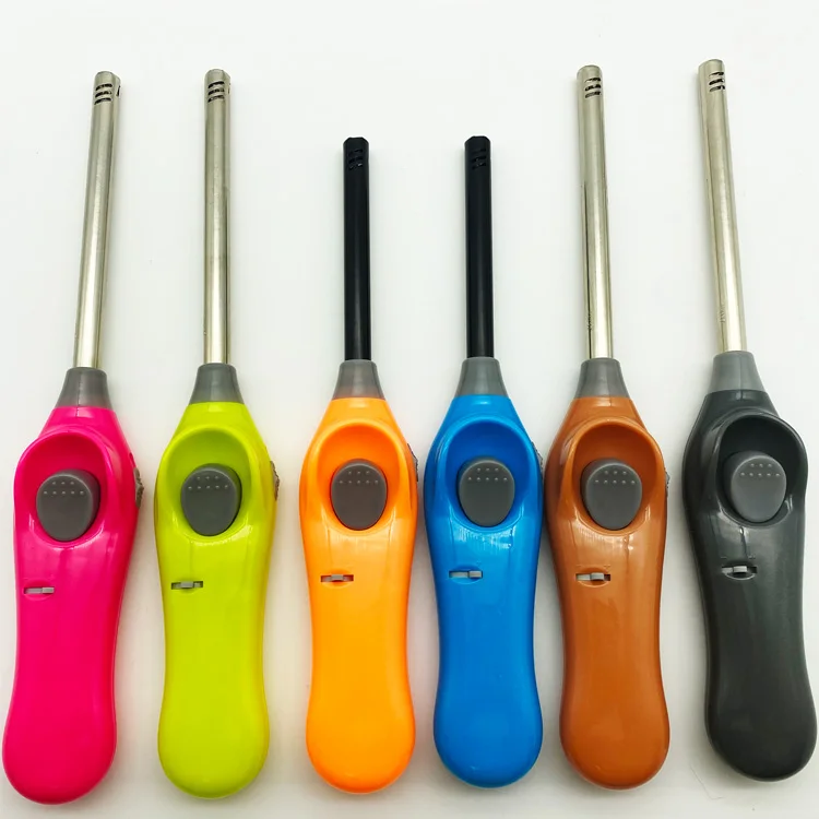 Gas Cooking Gun Candle lighter barbecue Refillable Chinese custom Long lighters camping wholesale BBQ kitchen Lighter