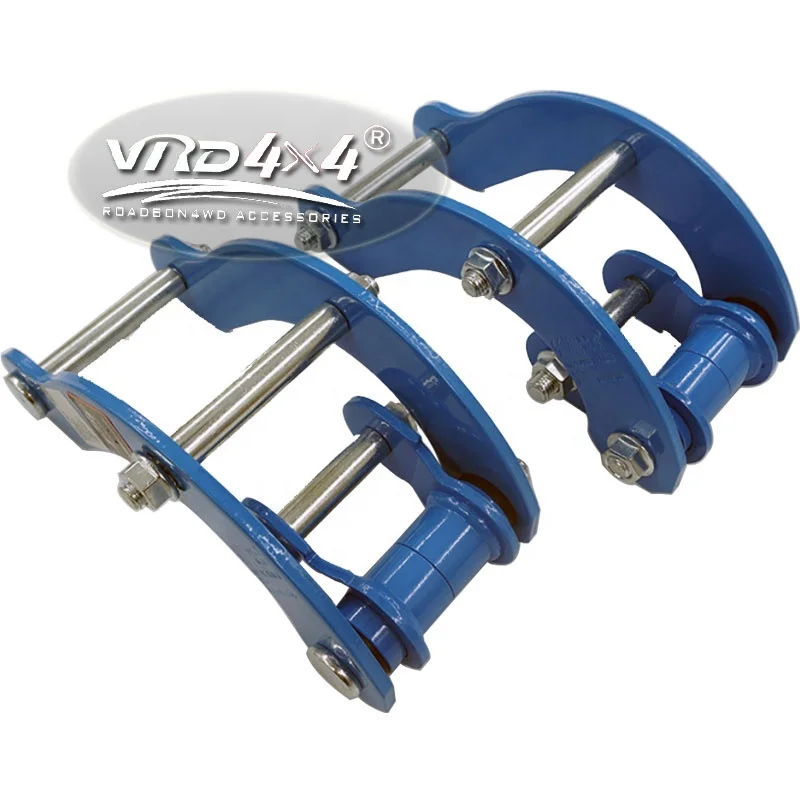 G-shackle Double Shackle Lifting Cushion Block for Pickup Truck Comfort Shackle for Hilux Navara Ranger D-max Triton