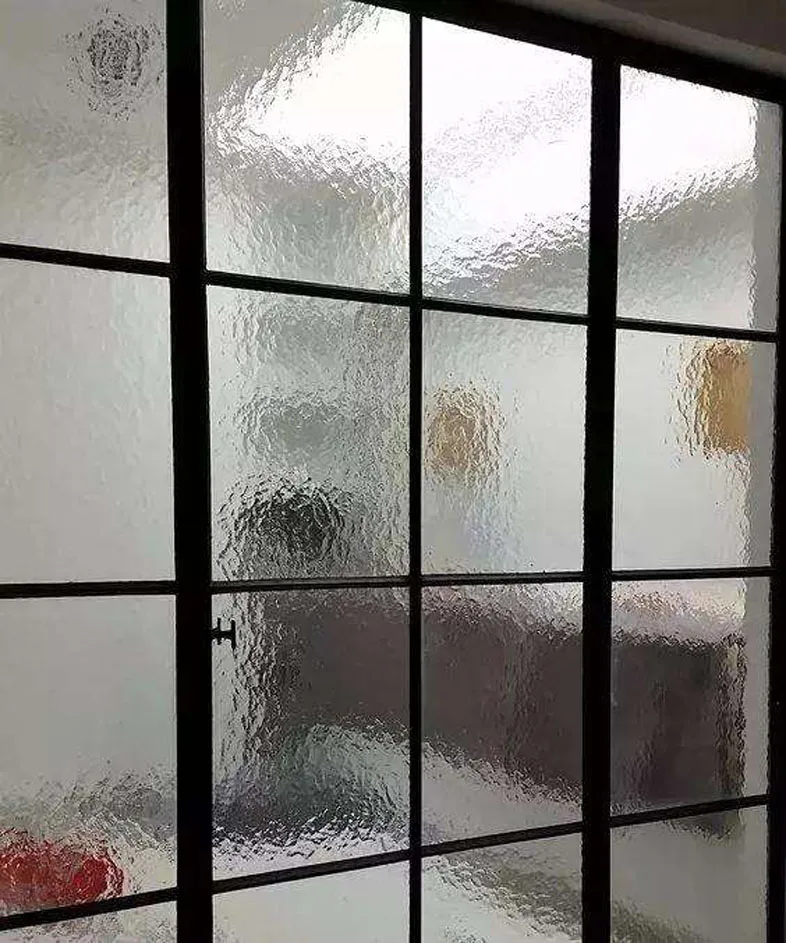 Factory directly patterned glass sheets decorative modular home glass for glass decorative items