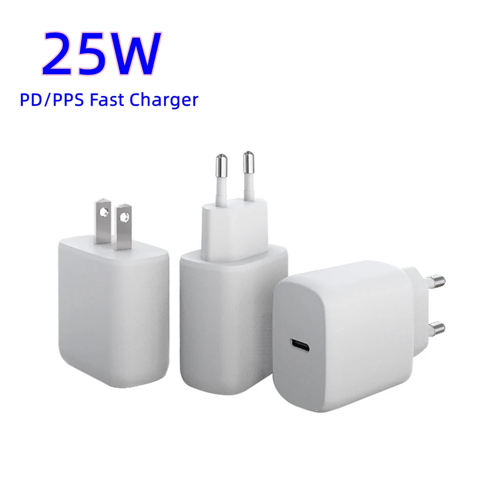 USB PPS Type C Fast Charging Phone PD 25W Charger for Samsung Galaxy S21 S22 Note 10 Iphone 11 12 13
