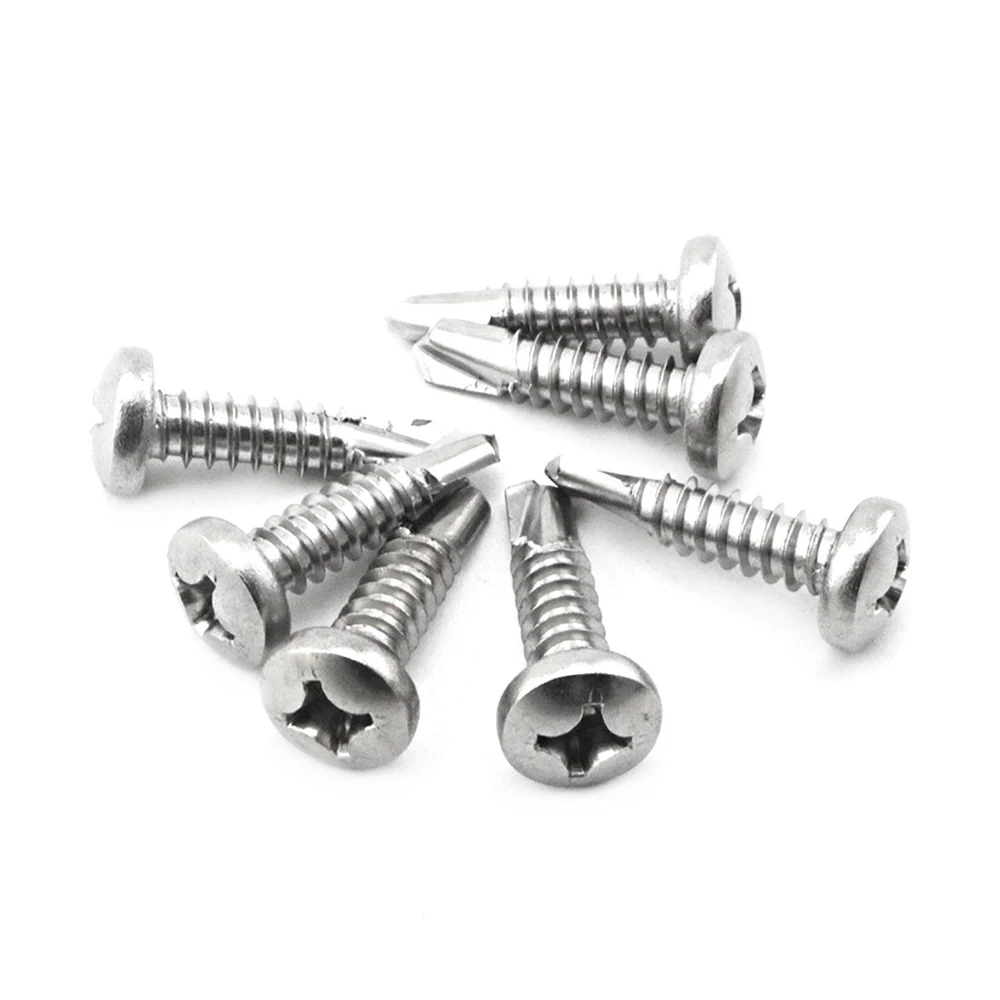 High Quality Stainless Steel Cross Pan Head Self Drilling Screws