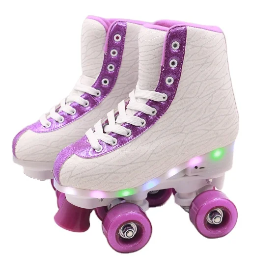 Yijiu Boys Girl Adult Adjustable Outdoor Indoor chicago roller skating shoes price rinks flooring 2 in 1 for sale