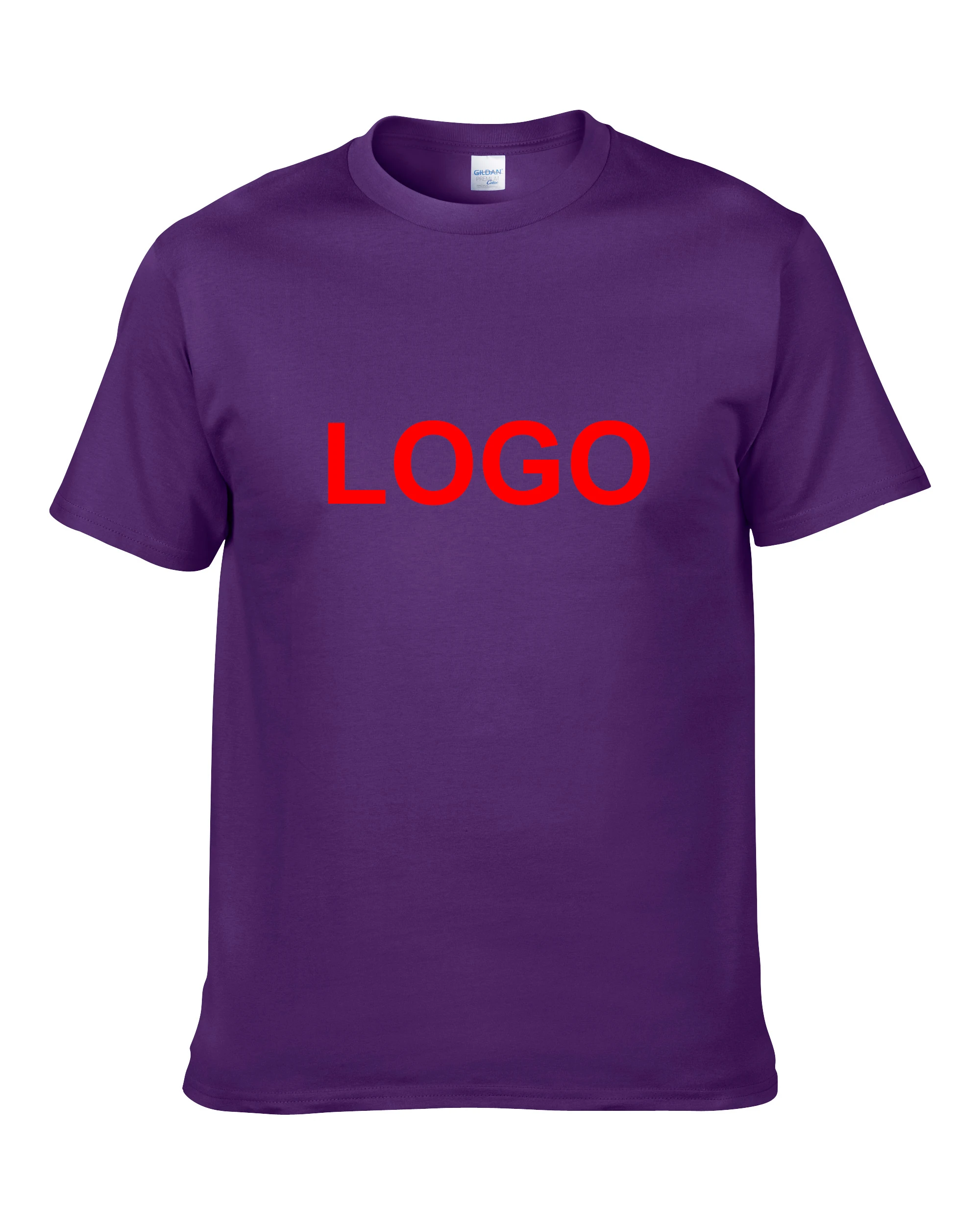  2021 Promotion cotton polyester t-shirt 65 35 t shirt men shirts custom printing yiw qunliang