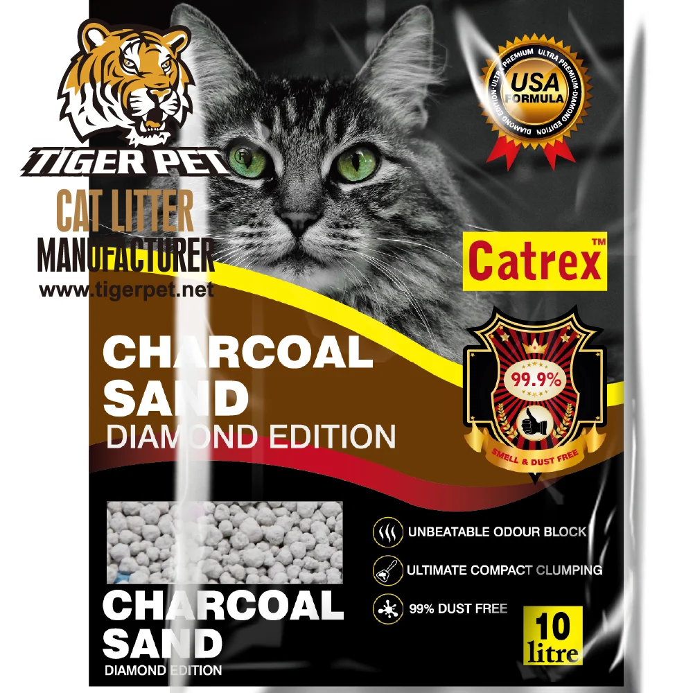 Mixed 5 in 1 Cat Litter,Strong Clumping Cat Litters,Odor Control and Unscented