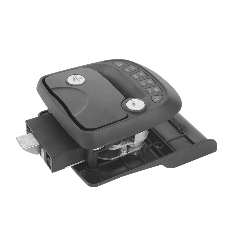 TYTXRV Remote Control Password Three-in-one Rv Door Lock Double insurance Zinc alloy material anti-thef Caravan Password Lock