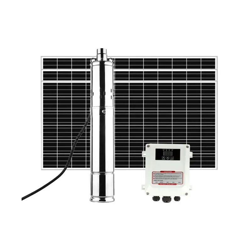 370W 550W 1000W 2000W Solar Pool Pump With Solar Panels Brushless Swimming Pool Pump