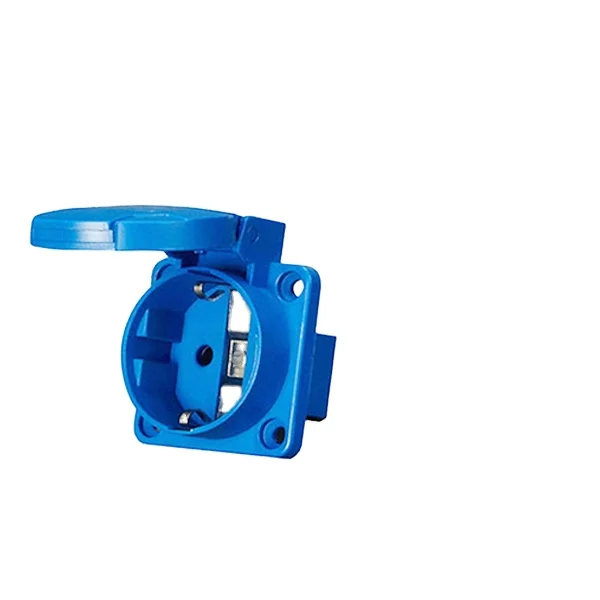 16 amp 32 amp industrial electric female schuko socket outlet