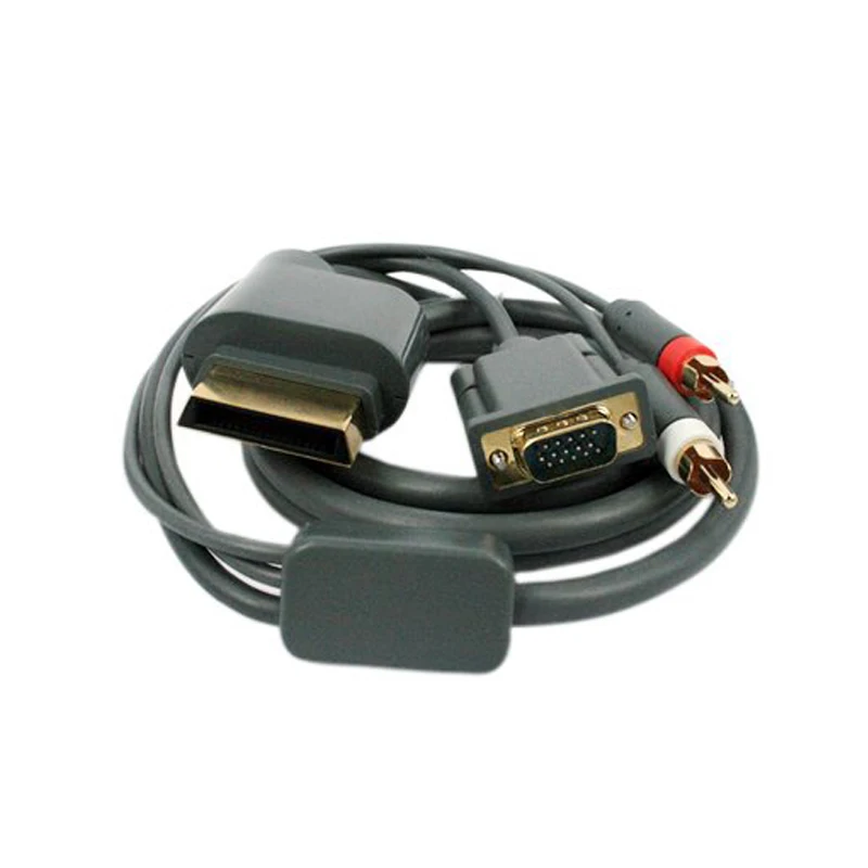 For Xboxes 360 With 6FT Optical Output HD VGA Audio Cable Component Composite Cord  For Xboxes 360 AV Cable