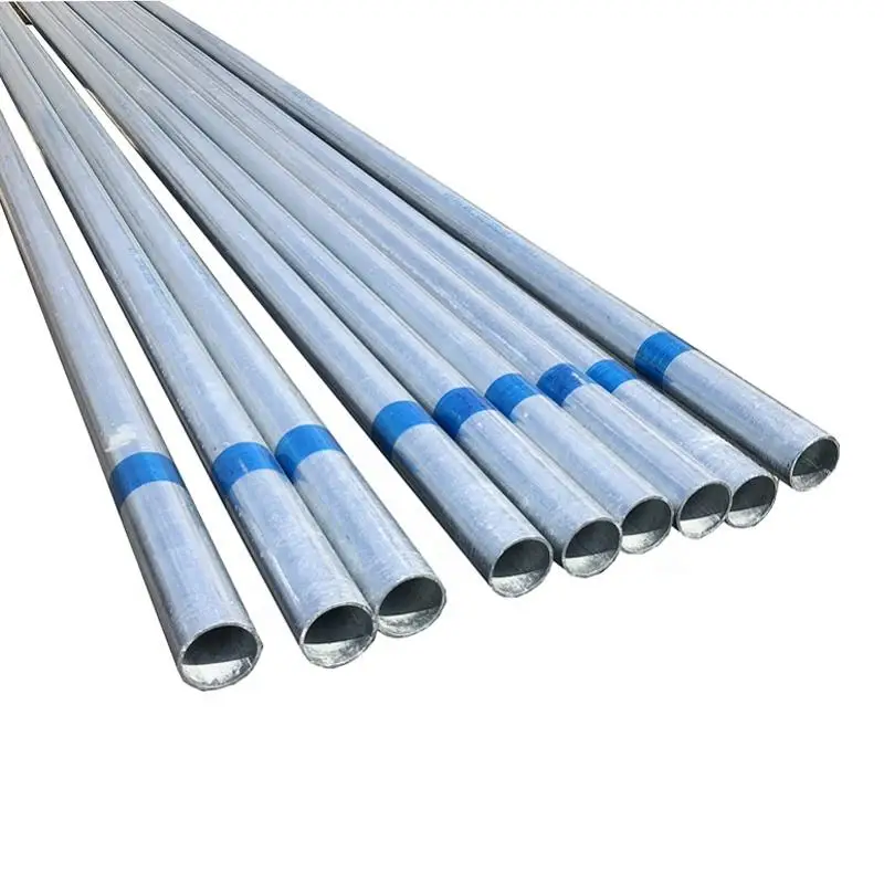 Various Specifications Galvanized Round Steel Pipe Galvanized Iron Metal Round Square Tube