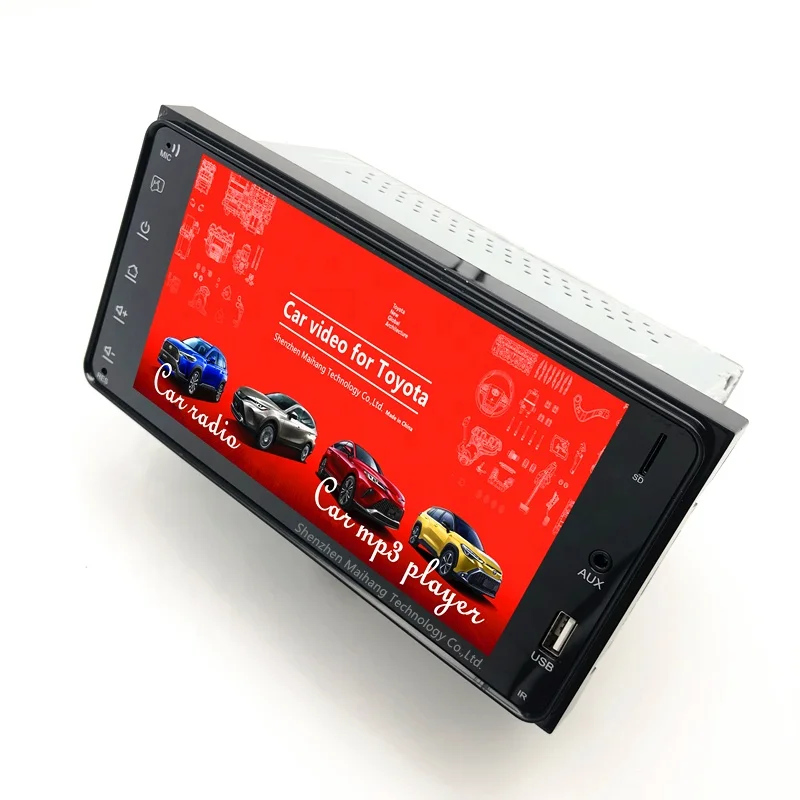1din Автомобильный MP3-плеер с завода для Toyota и Nissan автомобильный радиоприемник заднего хода USB SD FM-преобразователь Full touch 7040 7041