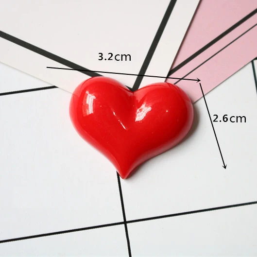 Wholesale Modern 3d Crystal Glass Rubber Heart-Shaped Fridge High Standard Customisable Personalised Commemorative Shape