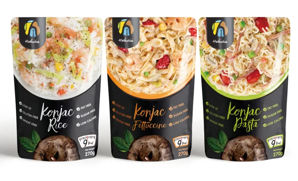 Без жира огарский мгновенный чистый рис для похудения konjac