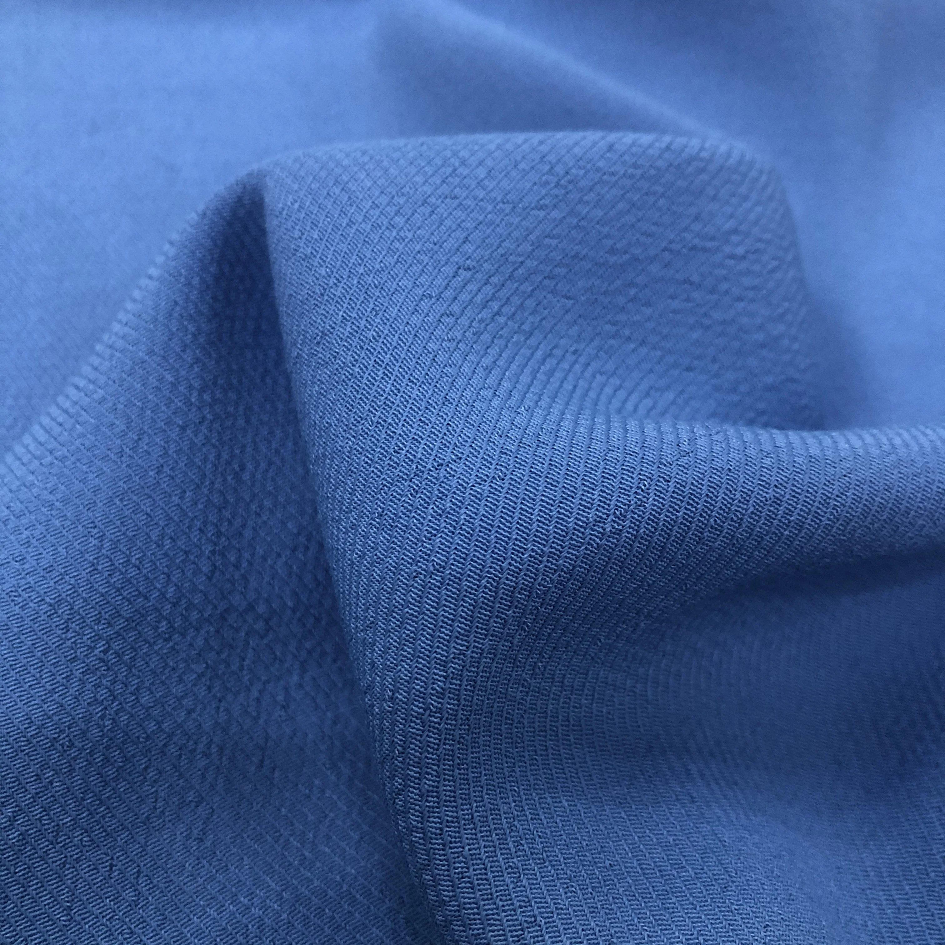175 gsm High-end Women fabric 40% Viscose 60% Rayon crepe twill Fabric