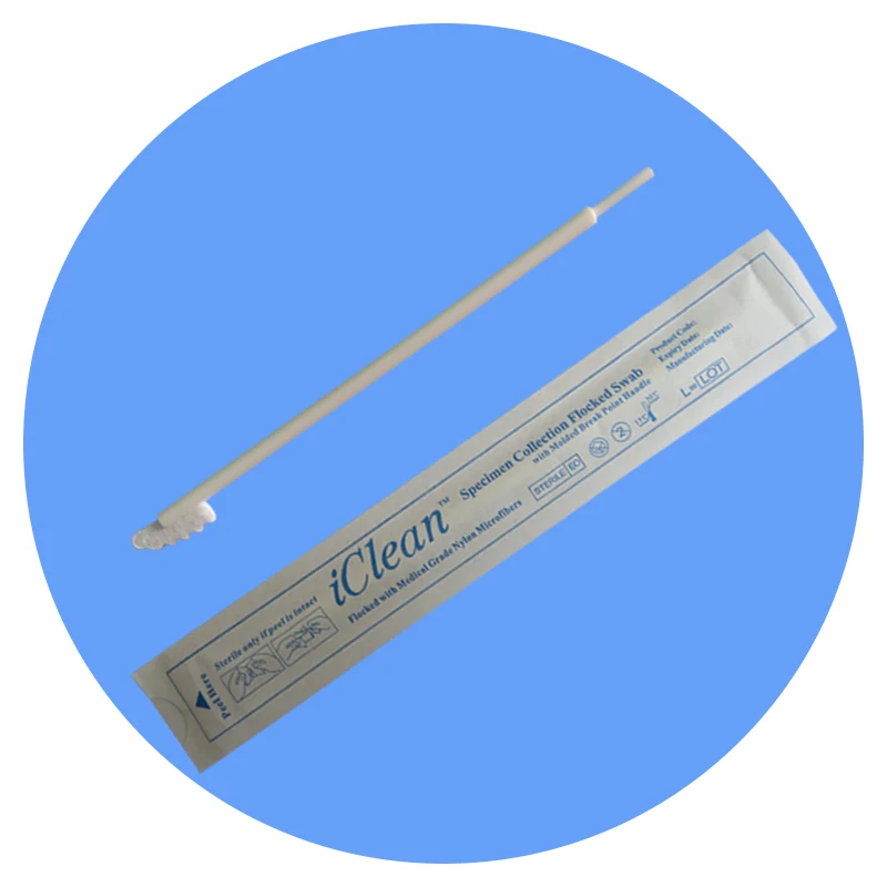 Genetic testing home dna clinic diagnostic infection flu specimen sample collection saliva non woven swab