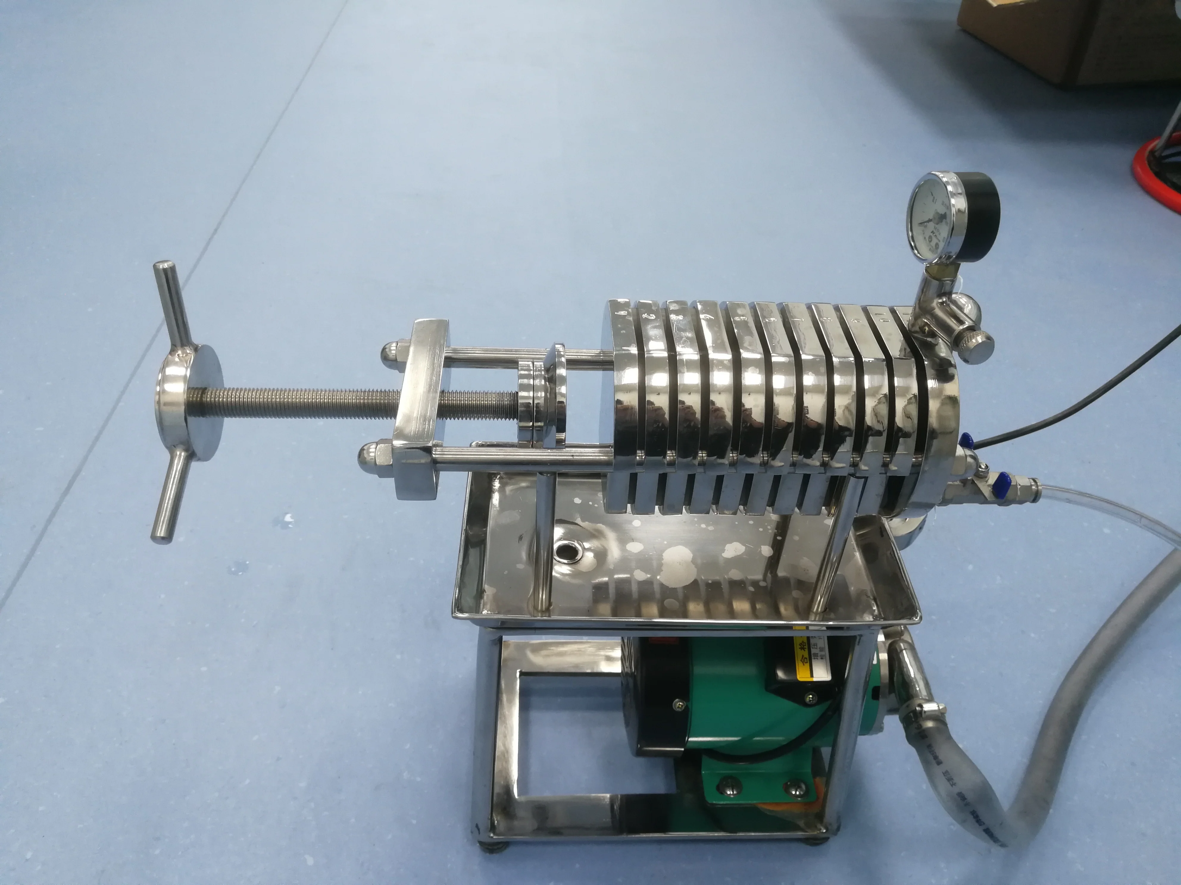 Perfume filter press Small automatic plate frame filter