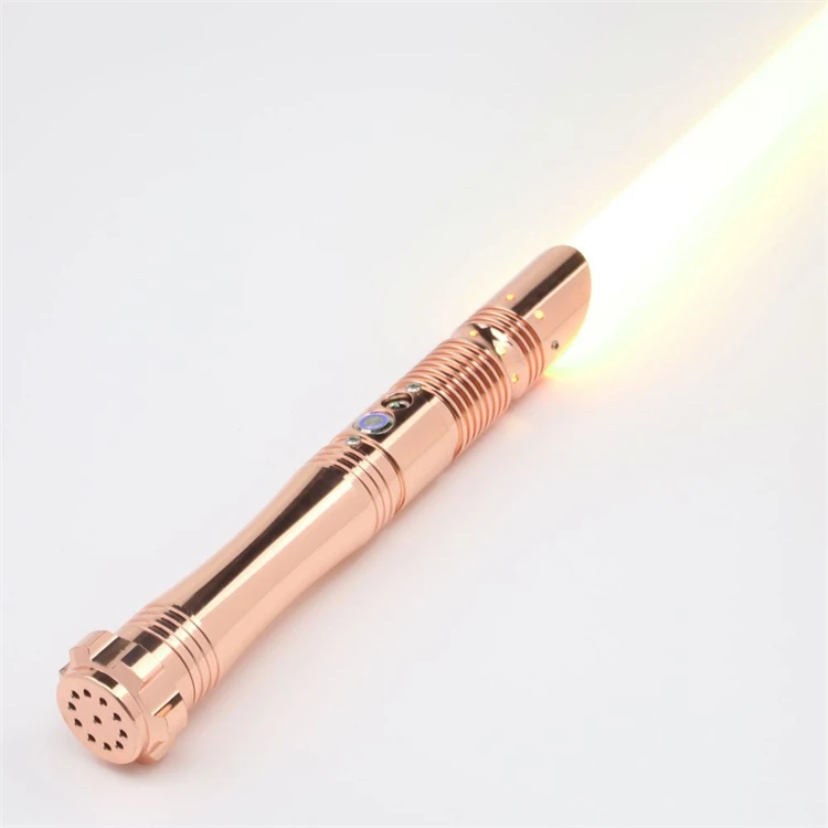 Ins Young People Hot Sale Multicolor Heavy Metal Hilt Dueling RGB Blade Cheap Lightsaber