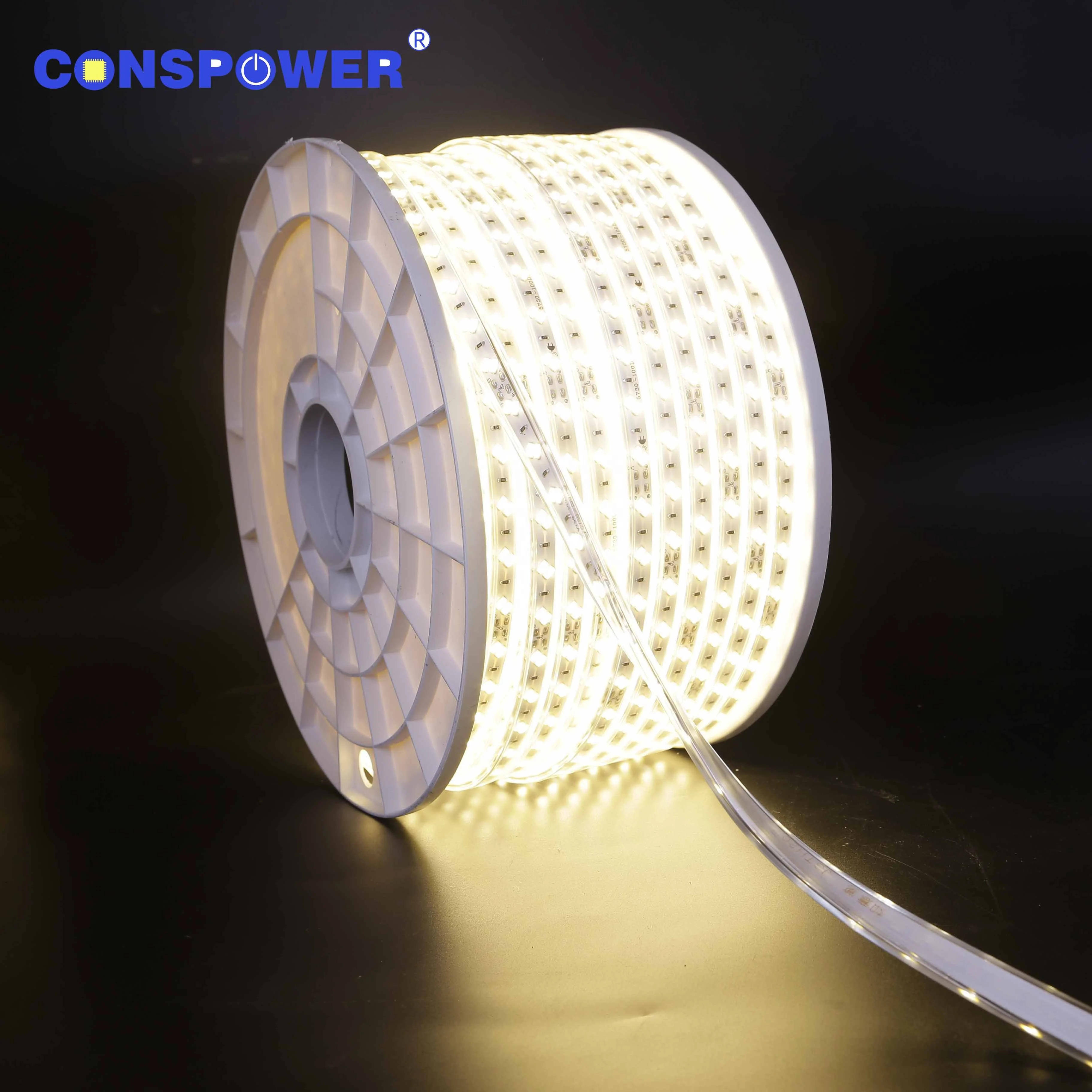 100m/Roll 220V 10mmPCB SMD 2835 100LED/M Double Circuit Wireless LED Strip High Voltage Strip