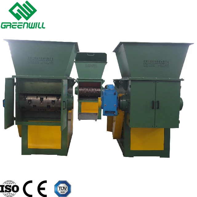 rubber shredder machine/tobacco leaf shredder/mini plastic shredder
