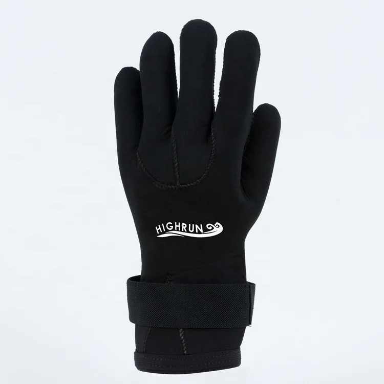 Unisex Five Finger Adult  Surfing Water Resistance Training  3mm-5mm Neoprene Diving Gloves