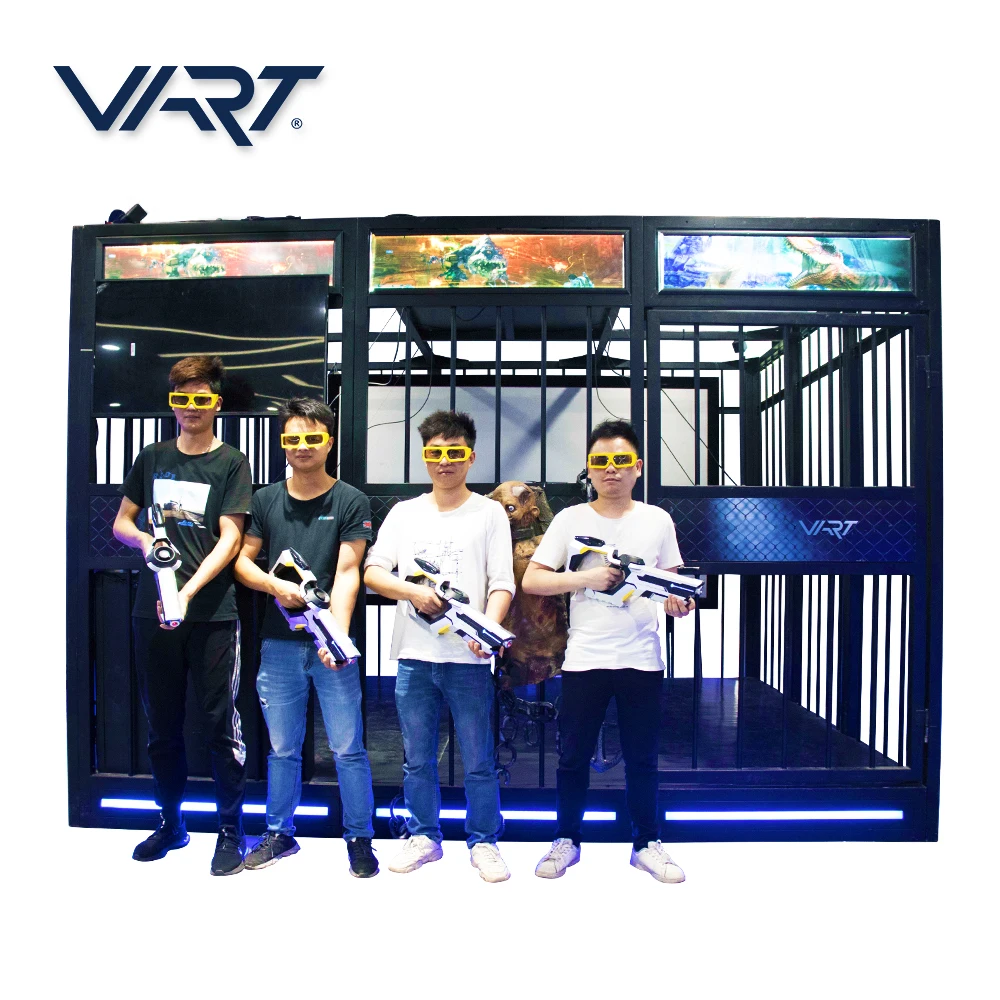 Vr Arcade Game Htc Vive 5d Multiplayer VR Shooter Guns Virtual Reality Shoot VR Machine Arena Shooting Simulator