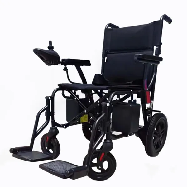 Factory Price Disabled Caremoving Handcycle Electric Chair Scooter Lightweight Cheap Price Foldable Electric Wheelchair