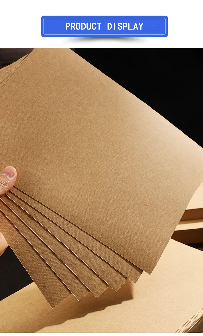 Fu Lam Premium Versatile Kraft Paper Rustic and Practical Flexible Sized Brown Paper Ideal for Printing Packaging Manufacturing