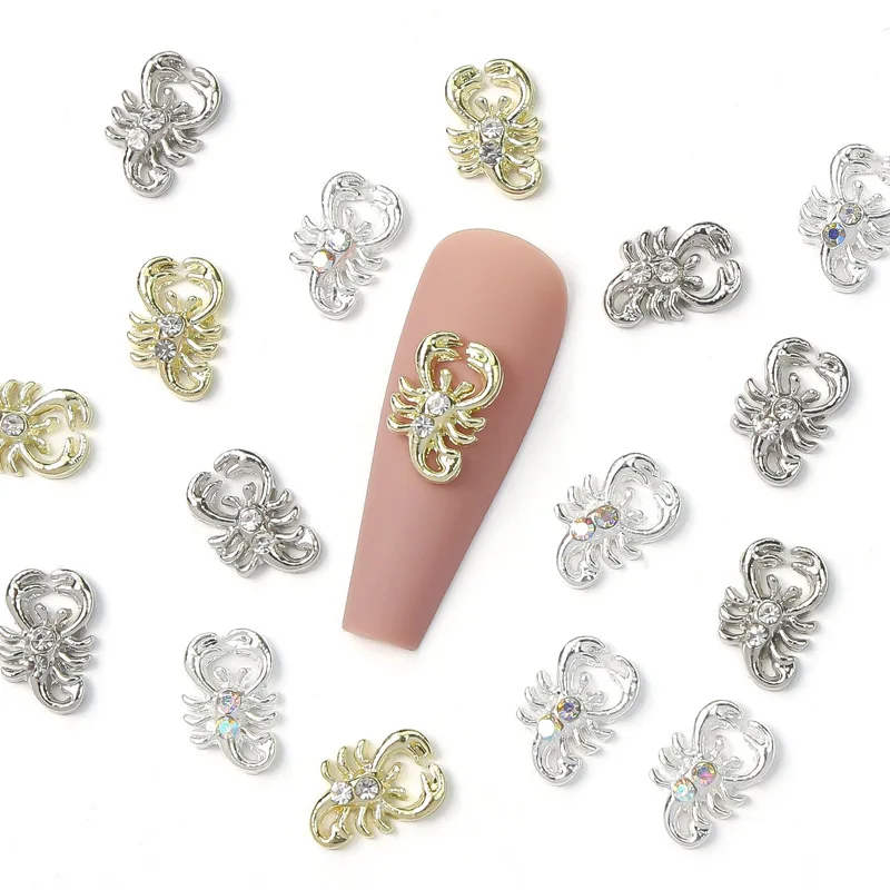 Nail accessories alloy diamond inlay nail Art decorations