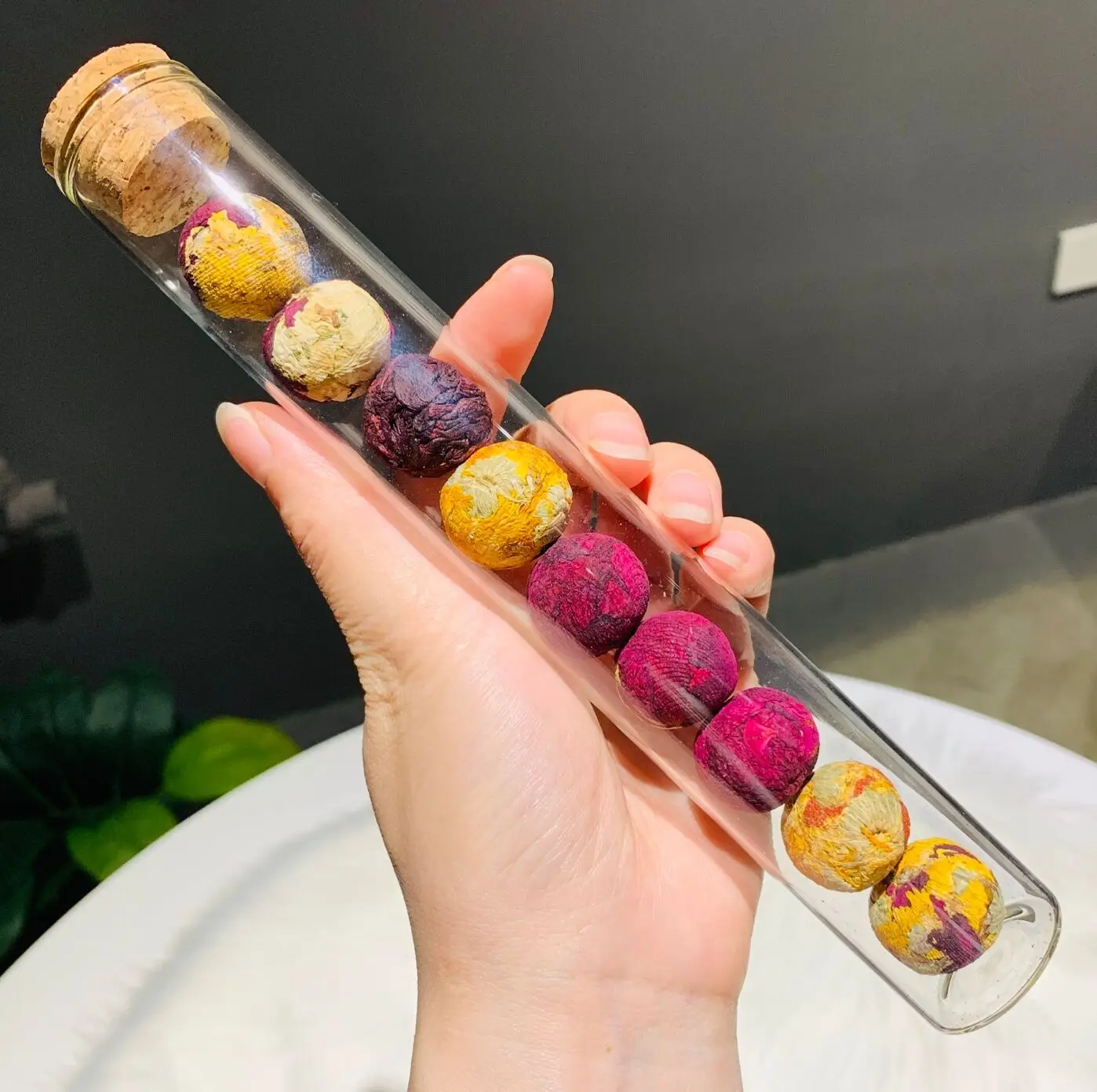 2022 New Product Private Label Wholesale Pack Organic 20 Kinds Dried Blooming Flower Tea Ball Detox Herbal Blossom Tea